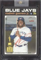 Vladimir Guerrero Jr. [Red Ink] #VG Baseball Cards 2020 Topps Heritage Real One Autographs Prices