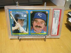Lou Piniella [Dan Quisenberry] Baseball Cards 1983 Fleer Sticker Panel Prices