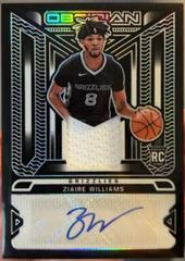 Ziaire Williams Basketball Cards 2021 Panini Obsidian Rookie Jersey Ink Autographs Prices