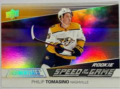 Philip Tomasino #SGR13 Hockey Cards 2021 Upper Deck Credentials Speed of the Game Rookies Prices