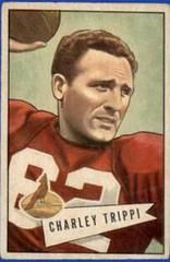 Charley Trippi #12 Football Cards 1952 Bowman Small Prices