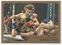 Miesha Tate [Gold] #129 Ufc Cards 2011 Topps UFC Moment of Truth Prices