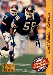 Carl Banks #280 Football Cards 1993 Pro Line Live Prices