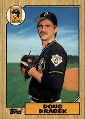 Doug Drabek #29T Baseball Cards 1987 Topps Traded Prices
