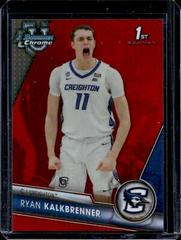Ryan Kalkbrenner [Red] #17 Basketball Cards 2023 Bowman Chrome University Prices