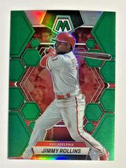 Jimmy Rollins [Green] #9 Baseball Cards 2023 Panini Chronicles Mosaic Prices