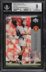 Cristiano Ronaldo [Silver] #14 Soccer Cards 2003 Upper Deck Manchester United Prices