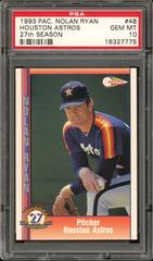Pitcher Houston Astros #48 Baseball Cards 1993 Pacific Nolan Ryan 27th Season Prices