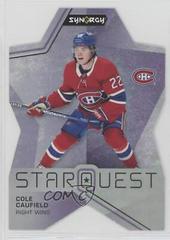 Cole Caufield #SQ-3 Hockey Cards 2021 Upper Deck Synergy Star Quest Prices