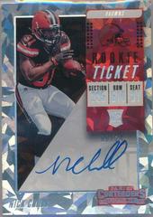 Nick Chubb [Cracked Ice Ticket] #113 Football Cards 2018 Panini Contenders Prices