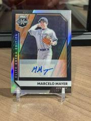 Marcelo Mayer [Optic Signature Holo] #4 Baseball Cards 2021 Panini Elite Extra Edition Prices