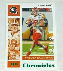 Trevor Lawrence [Green] #1 Football Cards 2021 Panini Chronicles Draft Picks Prices