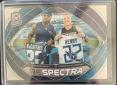 Christian McCaffrey / Derrick Henry #20 Football Cards 2023 Panini Spectra Respectra Prices