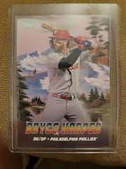 Bryce Harper #PK-7 Baseball Cards 2023 Topps X Bob Ross The Joy Of Peaks of Power Prices