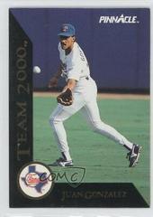 Juan Gonzalez #26 Baseball Cards 1992 Pinnacle Team 2000 Prices