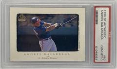Andres Galarraga Baseball Cards 1998 SP Authentic Prices
