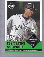Alex Rodriguez #378 Baseball Cards 2001 Upper Deck Vintage Prices