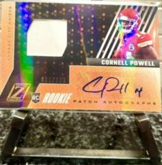 Cornell Powell [Patch Autograph] Football Cards 2021 Panini Zenith Prices