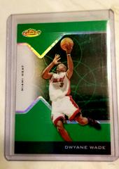 Dwyane Wade [Green Refractor] #100 Basketball Cards 2004 Finest Prices