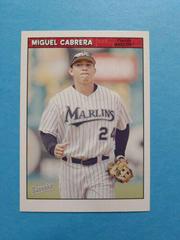 Miguel Cabrera Baseball Cards 2006 Bazooka Prices