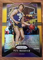 Pete Maravich [Black Gold Prizm] Basketball Cards 2019 Panini Prizm Prices
