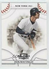 Don Mattingly #35 Baseball Cards 2008 Donruss Threads Prices