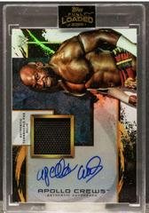 Apollo Crews #A-AC Wrestling Cards 2020 Topps WWE Fully Loaded Turnbuckle Relics Autographs Prices