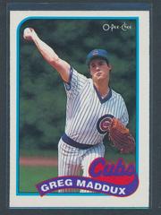 Greg Maddux Baseball Cards 1989 O Pee Chee Prices