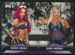 Sasha Banks, Dana Brooke #RV-3 Wrestling Cards 2017 Topps WWE Women's Division Rivalries Prices