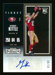 George Kittle [Autograph Playoff Ticket] #164 Football Cards 2017 Panini Contenders Prices