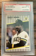 Barry Bonds Baseball Cards 1989 Fleer Prices
