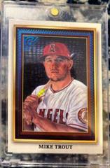 Mike Trout [Blue] Baseball Cards 2022 Topps Gallery Portrait Prices