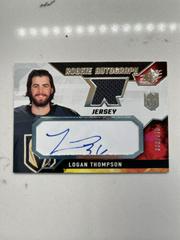 Logan Thompson [Patch] Hockey Cards 2021 SPx Rookie Auto Jersey Prices