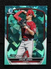 Druw Jones [Aqua Variation] #BCP-249 Baseball Cards 2023 Bowman Chrome Prospects Sapphire Prices