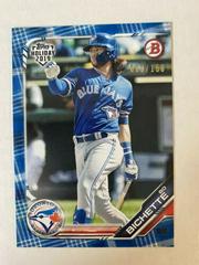 Bo Bichette [Blue Festive] Baseball Cards 2019 Topps Holiday Bowman Prices