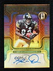 Antwaan Randle El [Platinum] #GAA-ARE Football Cards 2022 Panini Gold Standard Golden Age Autographs Prices