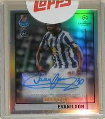Evanilson #BCA-E Soccer Cards 2020 Topps Merlin Chrome UEFA Champions League Autographs Prices