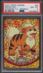 Growlithe [Sparkle] #58 Pokemon 2000 Topps Chrome Prices