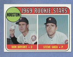 Astros Rookies [D. Bryant, S. Shea] #499 Baseball Cards 1969 Topps Prices