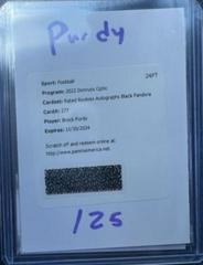 Brock Purdy [Black Pandora] #277 Football Cards 2022 Panini Donruss Optic Prices