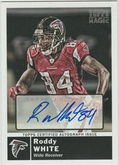 Roddy White [Autograph] Football Cards 2010 Topps Magic Prices