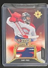 Carey Price Hockey Cards 2021 Ultimate Collection Stick With Me Prices