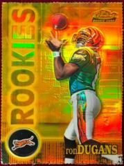 Ron Dugans [Gold Refractor] #134 Football Cards 2000 Topps Finest Prices
