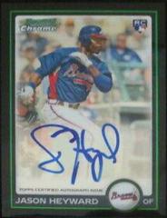 Jason Heyward [Autograph] #200 Baseball Cards 2010 Bowman Chrome Prices