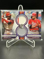 Barry Larkin / Joey Votto [Purple Dual Player] #DR2-LV Baseball Cards 2024 Topps Tribute Dual Relic Prices