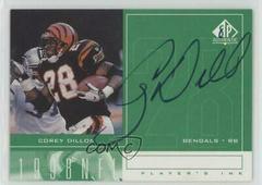 Corey Dillon Football Cards 1998 SP Authentic Player's Ink Prices