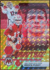 Brock Purdy [Gold] #M-4 Football Cards 2023 Panini Mosaic Montage Prices