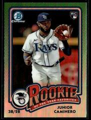 Junior Caminero #ROY-8 Baseball Cards 2024 Bowman Rookie of the Year Favorite Prices