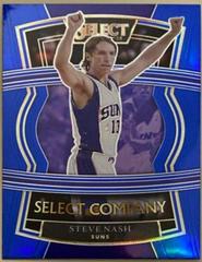 Steve Nash [Blue Prizm] #9 Basketball Cards 2021 Panini Select Company Prices