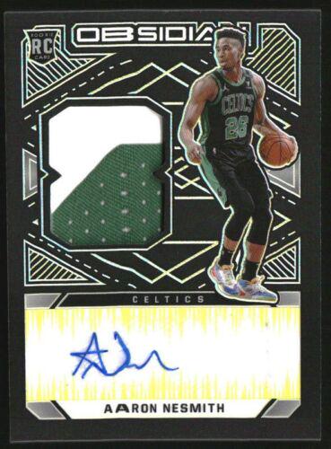 Aaron Nesmith [Jersey Autograph Yellow] #229 Basketball Cards 2020 Panini Obsidian